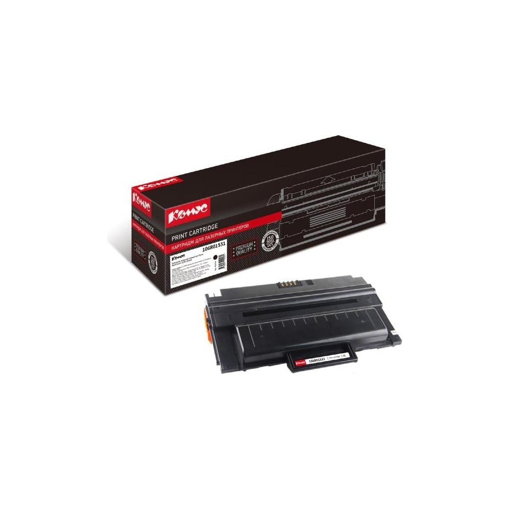 Изображение товара Лазерный картридж Комус 106r01531 черный для Xerox WC3550