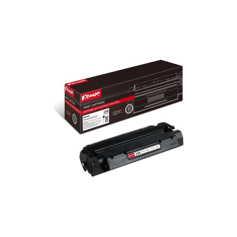 Изображение товара Лазерный картридж Комус 15a c7115a черный для HP 1000 1200 1220 3300
