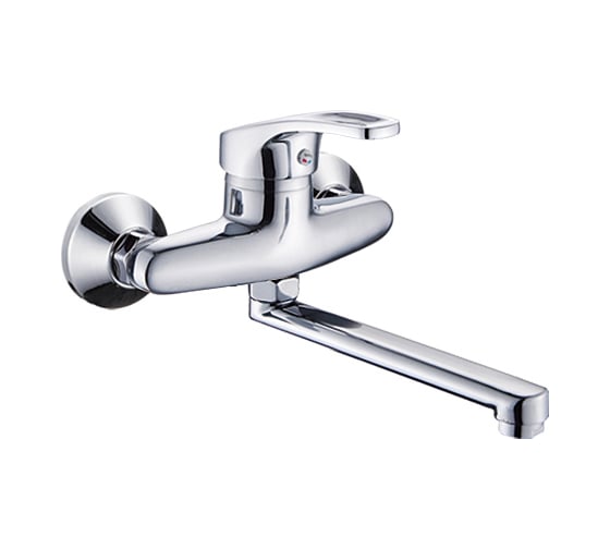 Изображение товара Смеситель для кухни Potato настенный с плоским длинным изливом P4627