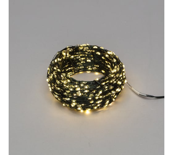 Изображение товара Гирлянда Neon-Night Роса с контроллером 100м, 1000LED, IP20, 230В, теплое белое свечение 303-296