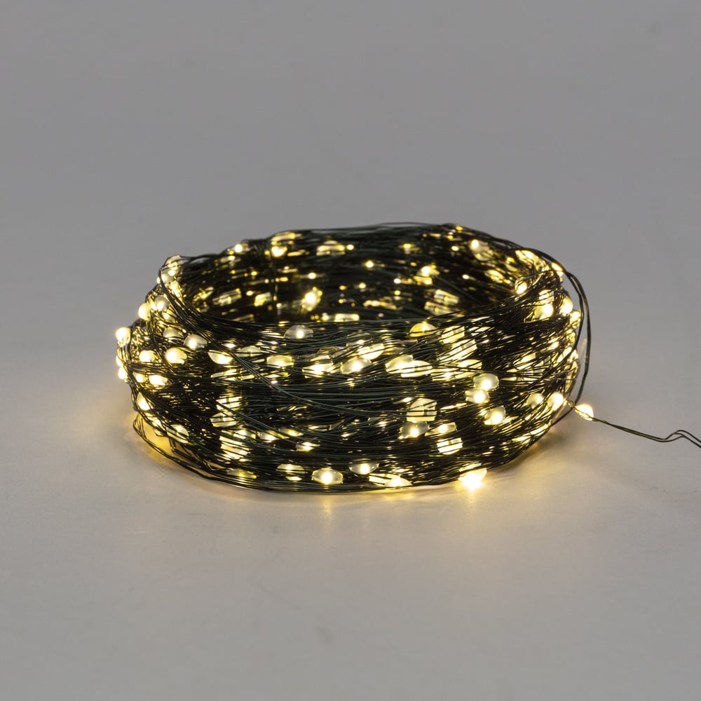 Изображение товара Гирлянда Neon-Night Роса 50м 500LED яркий теплый белый IP20 для дома и праздников