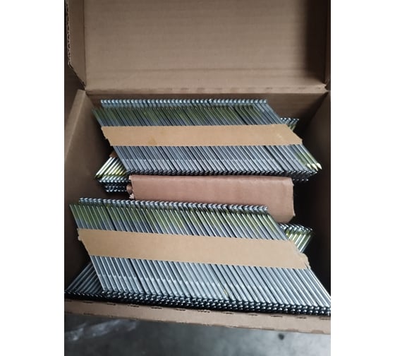 Изображение товара Реечный гвоздь MAINPACK 2,8/75 мм (гладкий) на бумаге оцинкованный МР-652381