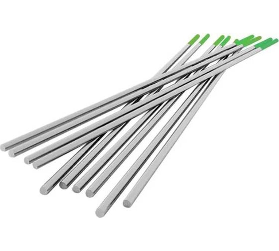 Изображение товара Электроды вольфрамовые WP 3.0x175 мм, 10 шт, пенал Seller S-3-WP-30-175