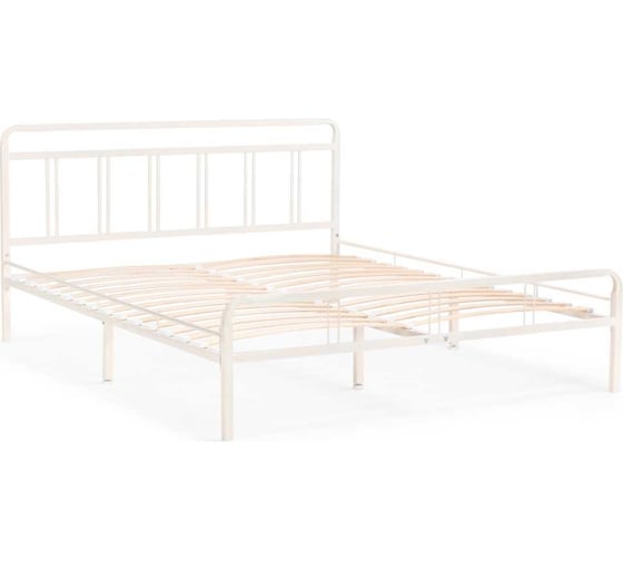 Изображение товара Полутораспальная кровать Woodville рейк, 120x200 см, белая 403024