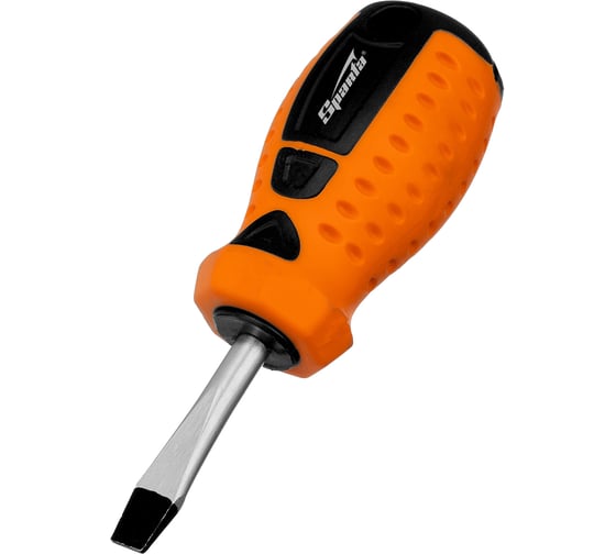 Изображение товара Отвертка SPARTA "Point", SL6x38 мм, CrV, 2-х компонентная рукоятка// 11751