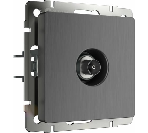 Изображение товара ТВ-розетка Werkel W1183004 оконечная графит a050758