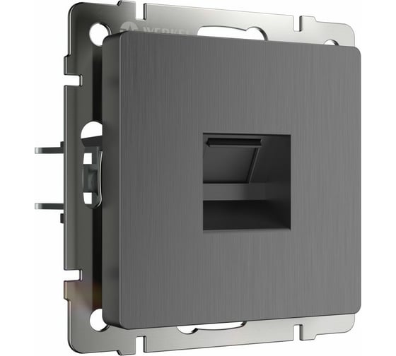 Изображение товара Розетка Werkel W1181004 Ethernet RJ-45 графит a050748
