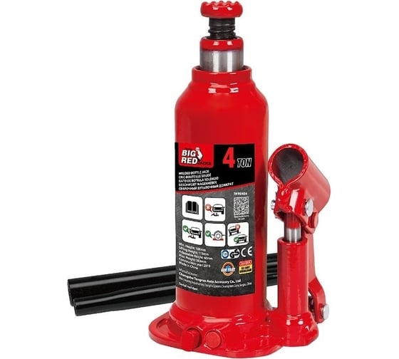 Изображение товара Бутылочный домкрат Torin 4т h=190+118+60 мм TH90404