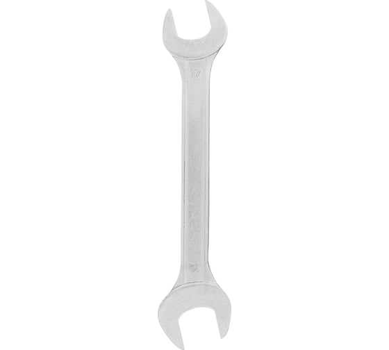 Изображение товара Рожковый ключ SPARTA 17x19 мм, хромированный 144625