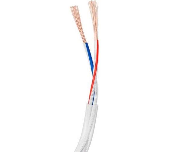 Изображение товара Провод питания Arlight ARL-20AWG-CLEAR-2Wire-CU-Double 50м 040588