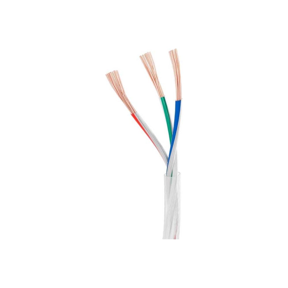 Изображение товара Провод питания Arlight ARL-20AWG-CLEAR 3Wire CU Double 50м