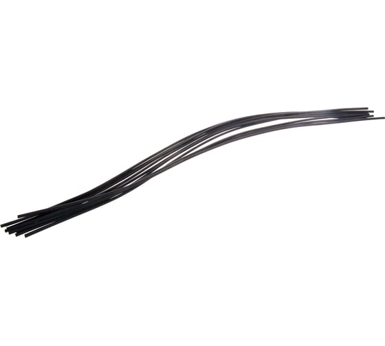 Изображение товара Термоусадочная клеевая трубка КВТ, ТТК 2:1-4.8/2.4 черная 74300