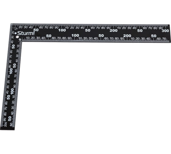 Изображение товара Угольник Sturm 200 х 300 мм, цельнометаллический, 2020-03-300