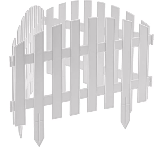 Изображение товара Декоративный забор "Винтаж", 28x300 см, белый PALISAD Россия 65011