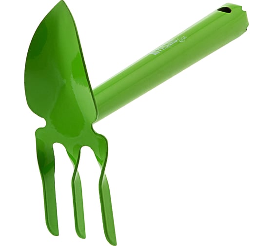 Изображение товара Комбинированная мотыжка, лепесток 3D + 3 витых зуба, цельнометаллическая PALISAD 626098