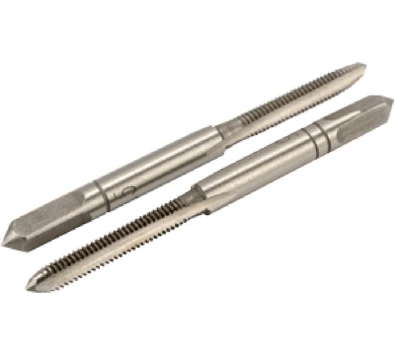 Изображение товара Метчик ручной Автоdело М4 0.70мм, набор 2 шт., пластиковая упаковка 40816 10913