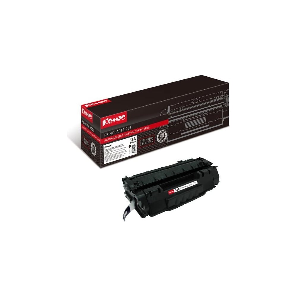 Изображение товара Лазерный картридж Комус 53a q7553a черный для HP p2014 p2015 m2727mfp