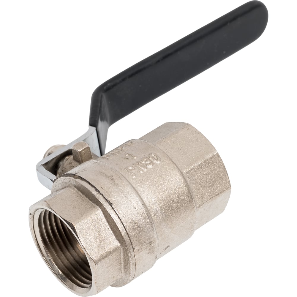 Изображение товара Шаровой кран для воды ONDO 1 1/2", г/ш, рычаг, никель ONFMH112