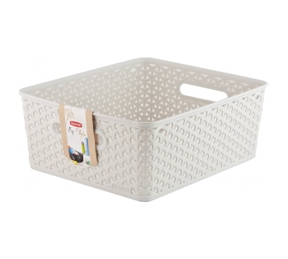 Изображение товара Коробка для хранения CURVER MY STYLE M 13л кремовая 03611-885