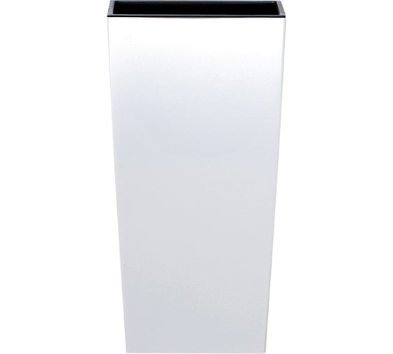 Изображение товара Кашпо для цветов Prosperplast URBI SQUARE белый 2 предмета 8 и 16,3л DURS225-S449