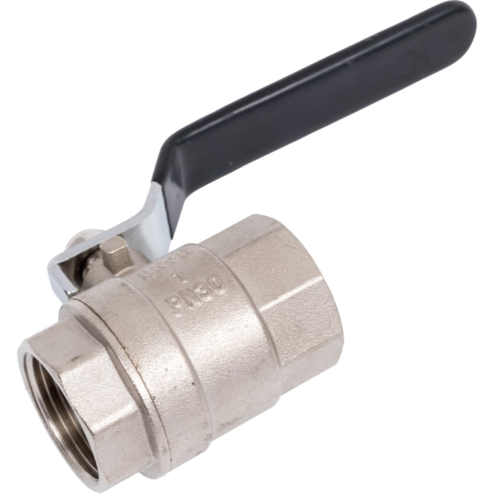 Изображение товара Шаровой кран для воды ONDO 1  рычаг никель полнопроходной 25 мм