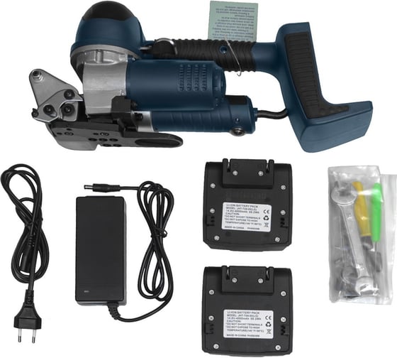 Изображение товара Аккумуляторный стреппинг АЛГА ПАК инструмент для пп и пэт лент АП DD 19 A