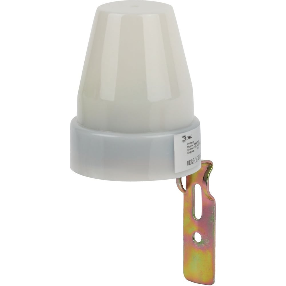 Изображение товара Датчик освещенности ЭРА DF 302 фотореле серый, макс. нагрузка 2200 ВА IP44 Б0043805