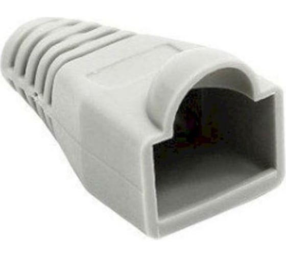 Изображение товара Изолирующий колпачок Ripo для разъемов rj-45, серый, диаметр 6,1 мм (упк. 50шт.) 003-400029/50