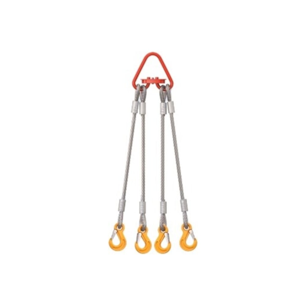 Изображение товара Стропа ПРОММЕТАЛЛ 4СК 4 т 5000 мм звено РТ1 для грузоподъемных работ