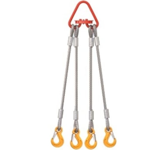 Изображение товара Стропа ПРОММЕТАЛЛ 4СК 3.2 т, 5500 мм, звено РТ1 4СК115500РТ