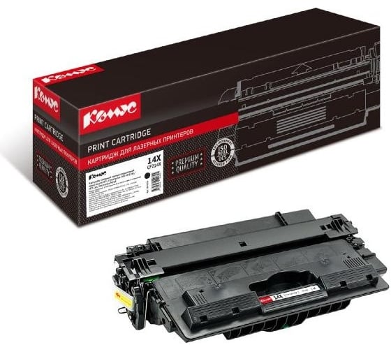 Изображение товара Лазерный картридж Комус cf214x черный, повышенной емкости, для hp lj 700/712 855951