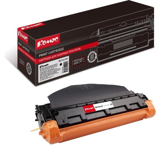 Изображение товара Лазерный картридж Комус mltd119s черный, для samsung ml2010/ml2010p 855922