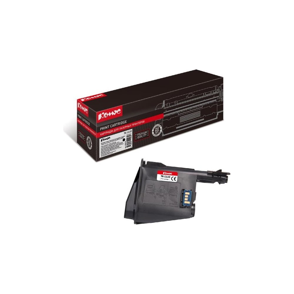 Изображение товара Лазерный картридж Комус tk1110 черный для Kyocera FS1040/1020MFP