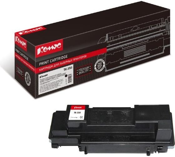 Изображение товара Лазерный картридж Комус tk350 черный, для kyocera fs3920dn 856027