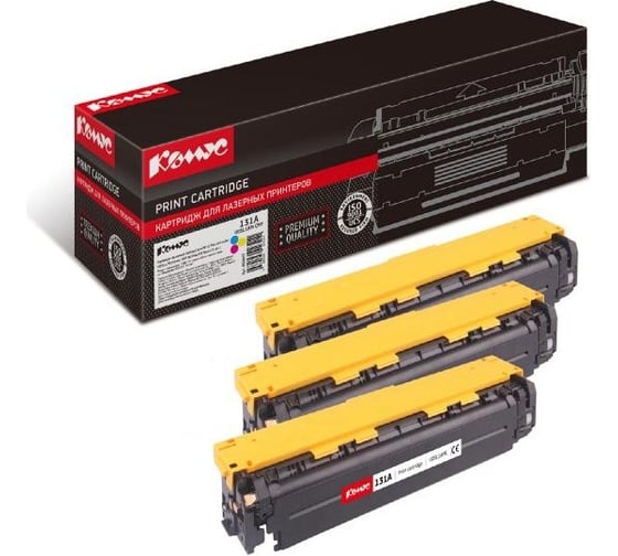 Изображение товара Лазерный картридж Комус u0sl1am cmy для hp lj 200 mfp m276n (3 шт./уп.) 856045