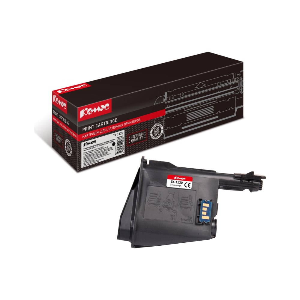 Изображение товара Лазерный картридж Комус TK1120 черный для Kyocera FS1060DN/1025MFP