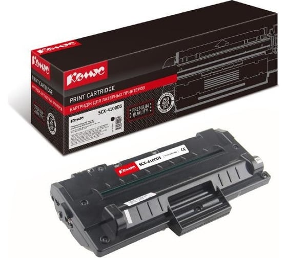 Изображение товара Лазерный картридж Комус scx4100d3 черный, для samsung scx4100 855887