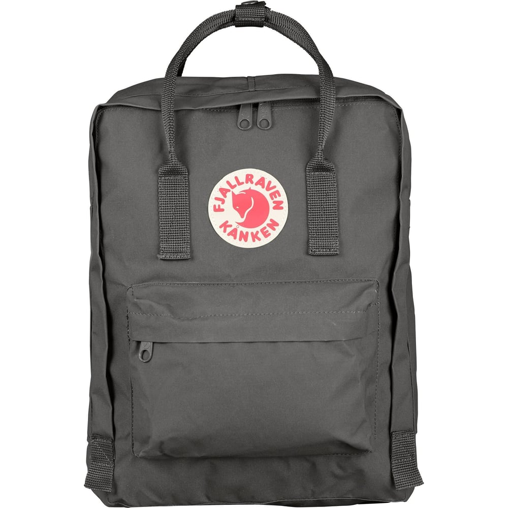 фото Рюкзак fjallraven kanken серый, 27х13х38 см, 16 л f23510-46