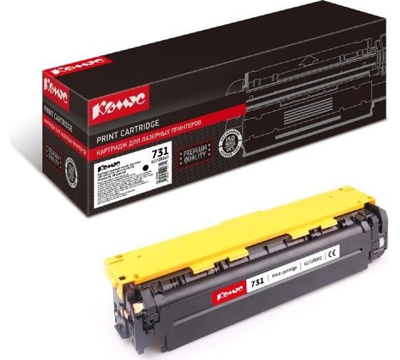 Изображение товара Лазерный картридж Комус cartridge 731 (6272b002) черный, для canon 856093