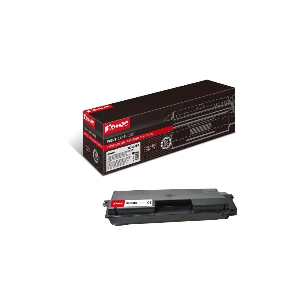 Изображение товара Лазерный картридж Комус tk590k для Kyocera черный, 7000 страниц