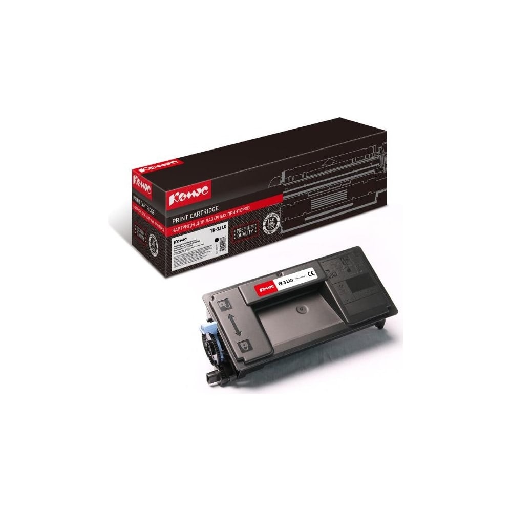 Изображение товара Лазерный картридж Комус tk3110 черный для kyocera fs4100dn 15500 страниц