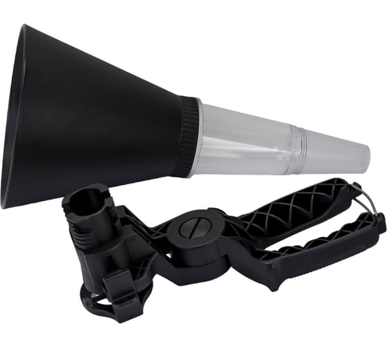 Изображение товара Универсальная воронка/лейка Groz FNL/UV/25-80 пропилен/карбон, 25-80 мм GR41940