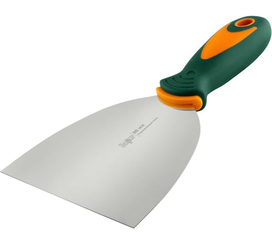 Изображение товара Шпатель ВАРЯГ нержавеющая сталь, обрезиненная рукоятка, 80 мм 12/120 тов-153474