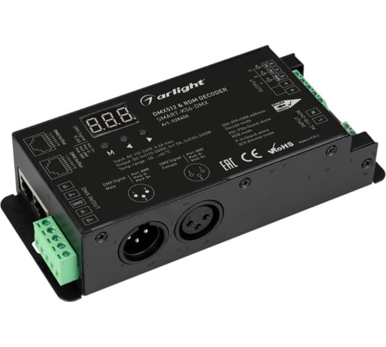 Изображение товара Декодер Arlight SMART-K56-DMX 1шт 028450