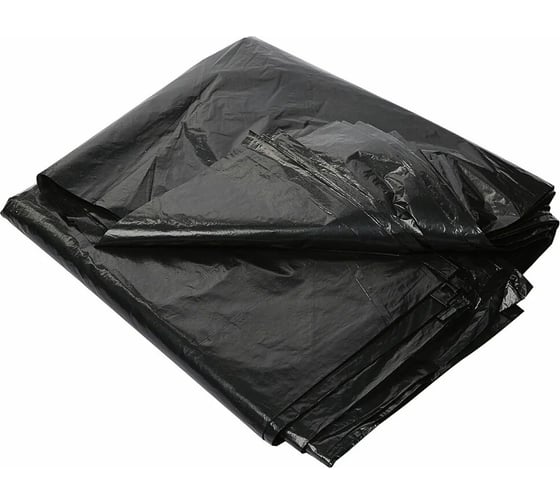 Изображение товара Мешки для мусора в пластах, ПВД, 120 л, 50 шт, 70x110 см, 70 мкм EUROHOUSE 12339