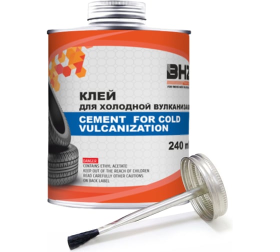 Изображение товара Клей для холодной вулканизации БХЗ 240 мл 485303