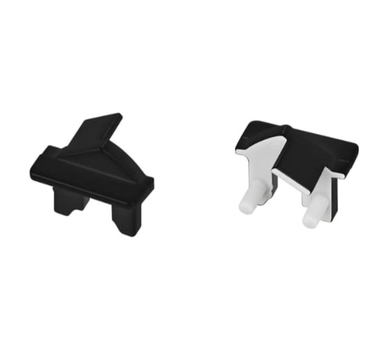 Изображение товара Заглушка Arlight SL-BEVEL-H12-F13 BLACK 1комплект 043752