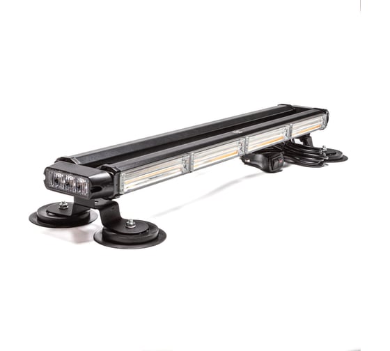 Изображение товара Маяк-стробоскоп АВТОЭЛЕКТРИКА ae54w-4cob-4s-m 54 вт, 12/24 в, 4-стороны, 4+4+2 блока cob, 18 режимов, провод 3 м, магнит 09.02337