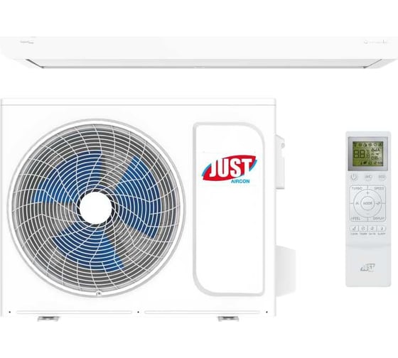 Изображение товара Сплит-система JUST Aircon JAE-24HPSA/MB+JAEO-24HPSA/MB 4640277100988/4640277102432