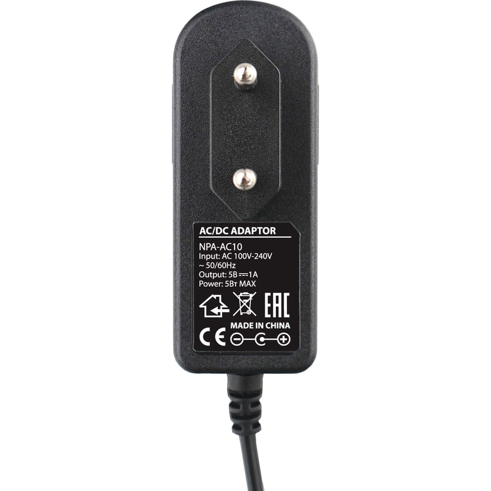 Изображение товара Блок питания Gembird 5В/1А с штекером 5,5х2,5 мм